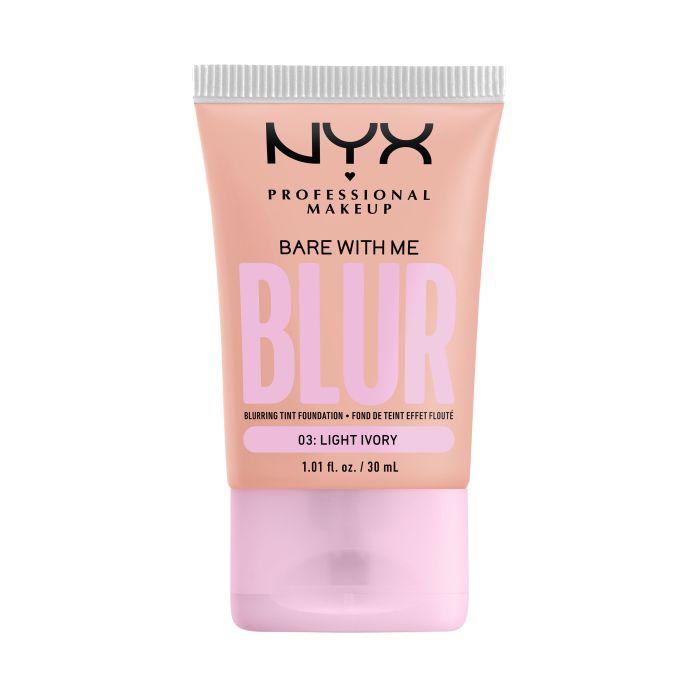 Base de Maquillaje Bare with Me Blur Tint Cream  - Nyx : 03 Light Ivory - 1