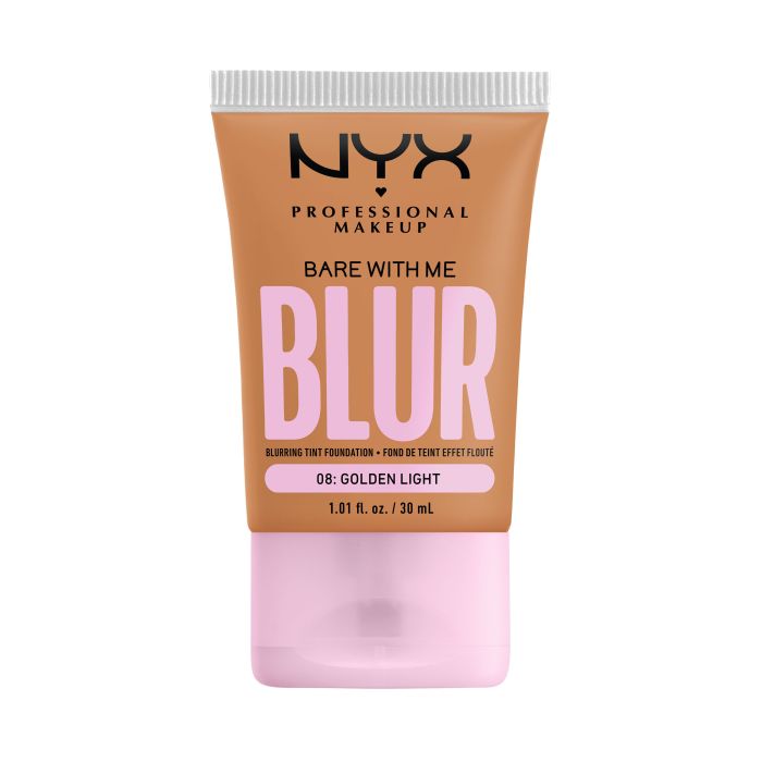 Base de Maquillaje Bare with Me Blur Tint Cream  - Nyx : 08: Golden Light - 1
