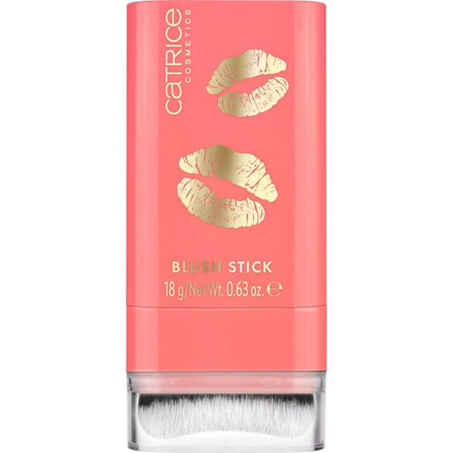 Colorete en Barra Kiss - Glow Blush Stick 18gr - Catrice : 01: Cheeky Flirt - 1