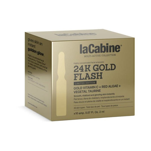 24k Gold Flash Ampolla Efecto Tensor Inmediato 20 ml - La Cabine - 1