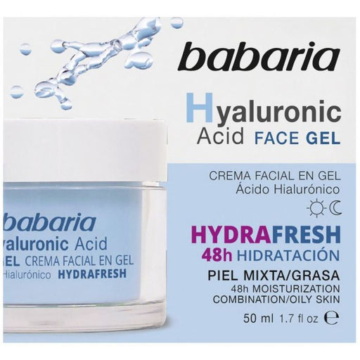 Crema Facial en Gel con Ácido Hialurónico - Babaria - 1