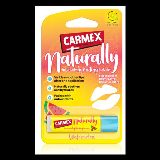 Stick Click Naturally Bálsamo Labial 4.25 gr - Carmex : Sandía - 1