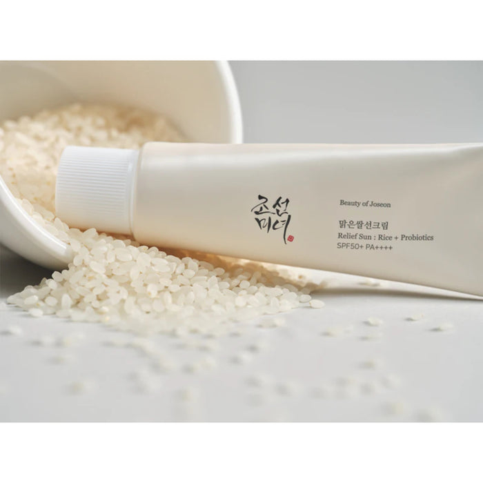 Relief Sun Rice + Probiotics Protector Solar Facial Spf 50+ 50 ml - Beauty of Joseon - 3