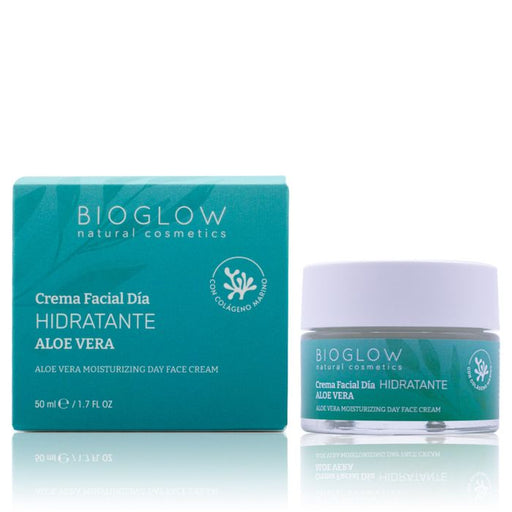 Crema Facial Día Hidratante con Aloe Vera 50ml - Bioglow - 1