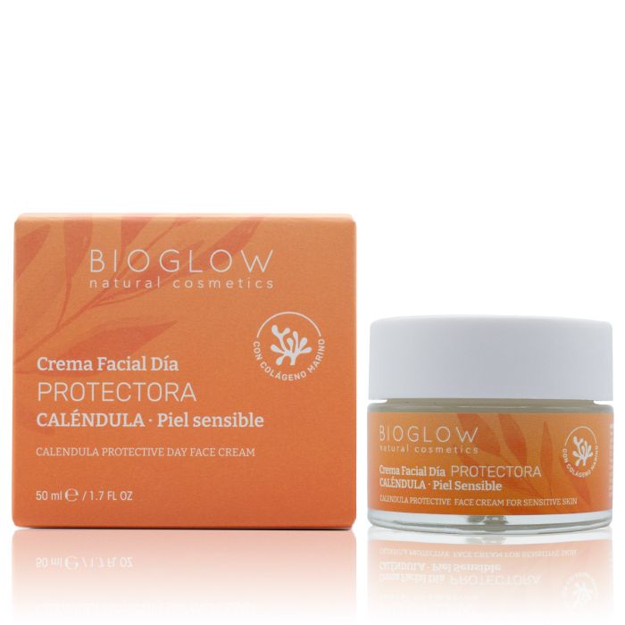 Crema Facial Protectora Caléndula - Piel Sensible 50ml - Bioglow - 1