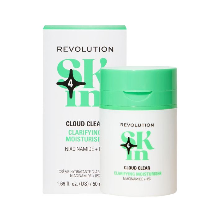 Crema Facial Hidratante Clarificante Skin Cloud Clear 50 ml - Make Up Revolution - 1