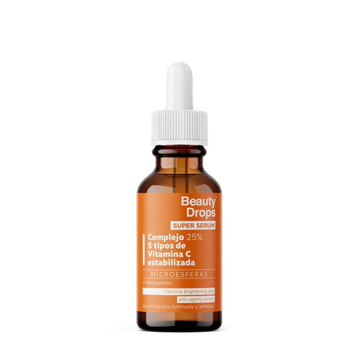 Super Sérum Intensivo Iluminador y Antiedad con Vitamina c Estabilizada 30 ml - Beauty Drops - 1