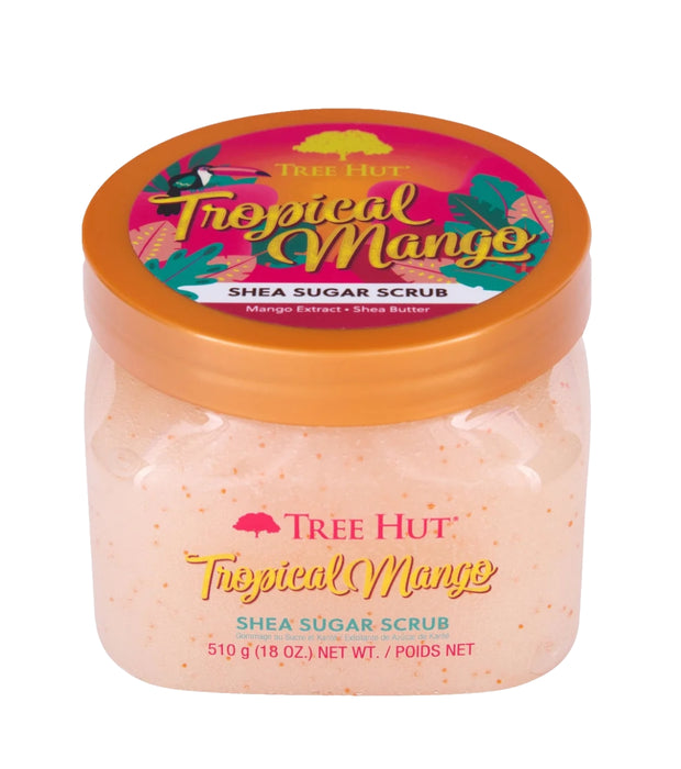 Exfoliante de Azúcar de Karité Tropical Mango 510gr - Tree Hut - 1
