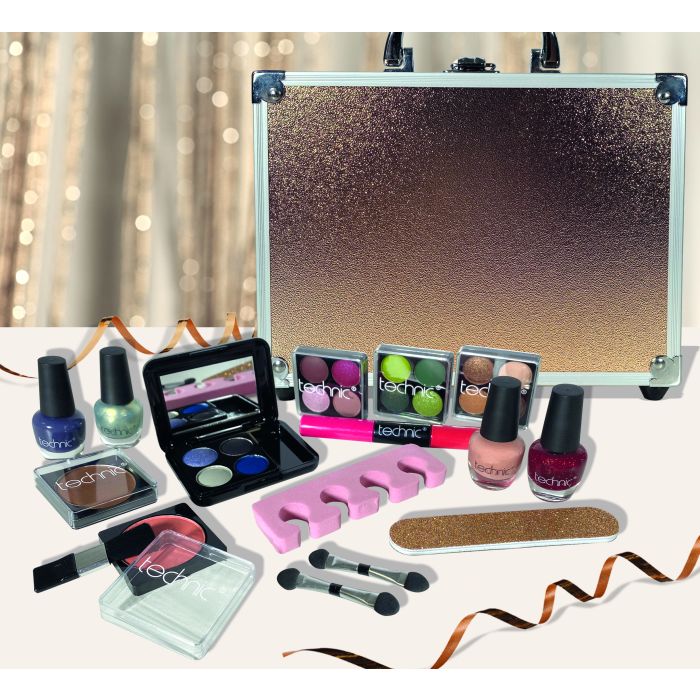 Maletín de Maquillaje y Uñas Gold - Technic Cosmetics - 1