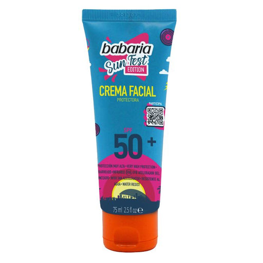 Sunfest Crema Facial Protectora Spf 50+ 75 ml - Babaria - 1