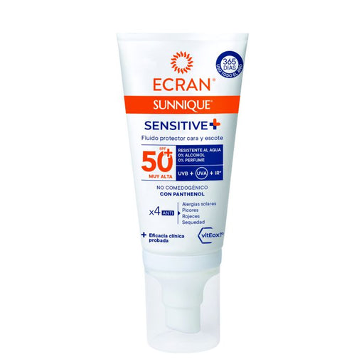 Sensitive Protector Facial y Escote 50 ml - Ecran - 1