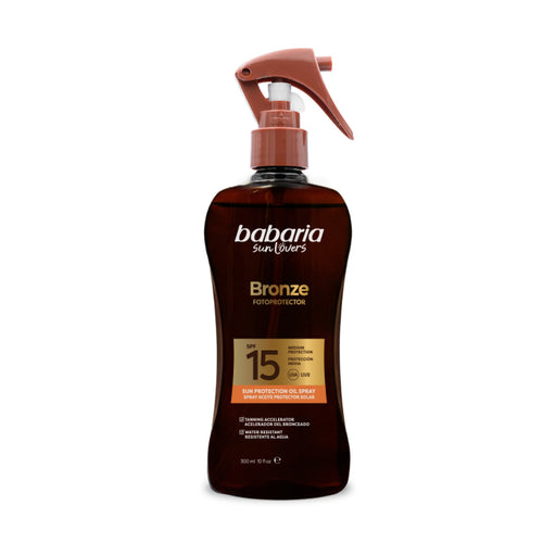 Aceite Protector Solar Bronze Spf15 300 ml - Babaria - 1