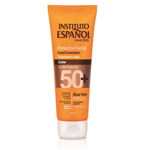 Protector Facial con Color Spf50+ 75 ml - Instituto Español - 1