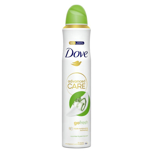 Desodorante Spray Antitranspirante Advanced Care Pepino 200 ml - Dove - 1