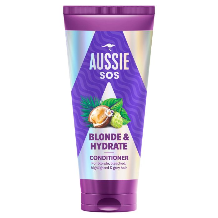 Sos Acondicionador Hidratante Pelo Rubio 200 ml - Aussie - 1
