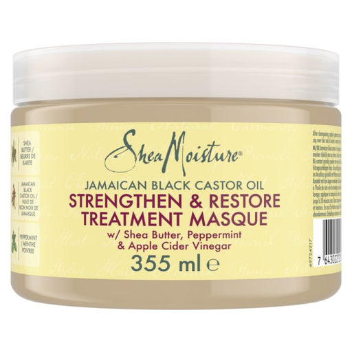 Jamaican Black Castor Oil Mascarilla de Tratamiento Fortalecedor y Restaurador 340 gr - Shea Moisture - 1