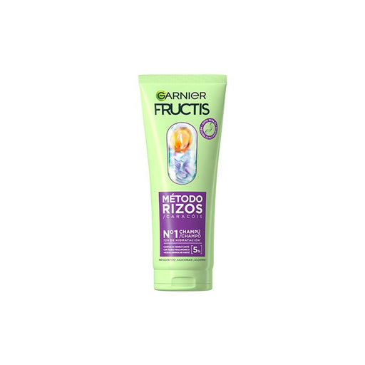 Fructis Método Rizos Champú Nº1 para Rizos Hidratados 200 ml - Garnier - 1