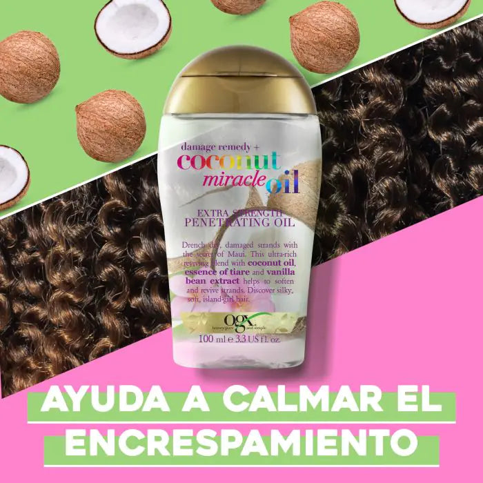 Coconut Miracle Oil Aceite de Coco Penetrante Reparador 100 ml - Ogx - 5