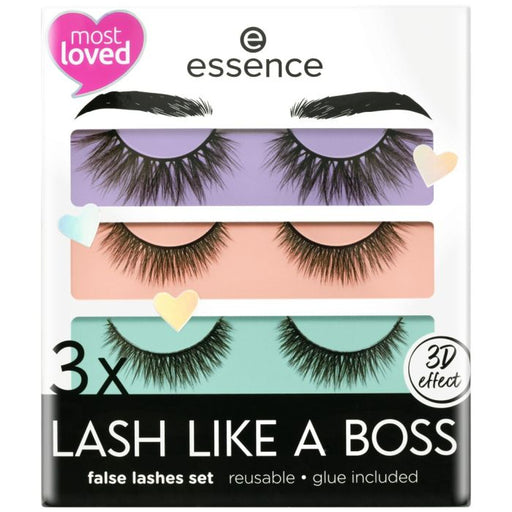 Set de Pestañas Postizas Lash Like a Boss False Lashes X3 - Essence - 1