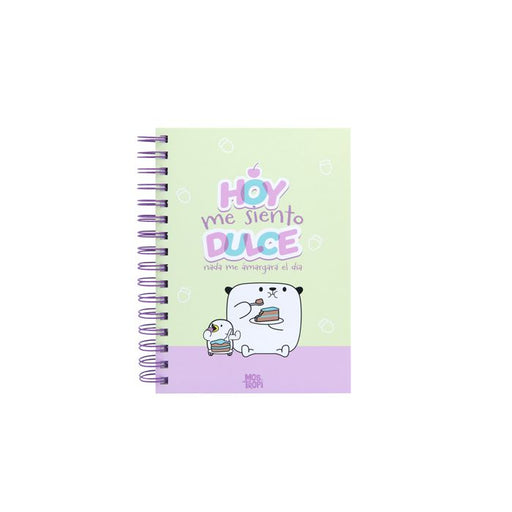 Cuaderno Hoy Me Siento Dulce A5 - Mostropi - 1