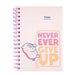 Cuaderno Never Ever Give up - Mostropi - 1