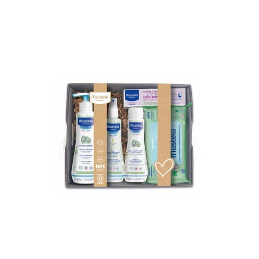 Canastilla Bebé Gris - Mustela - 1