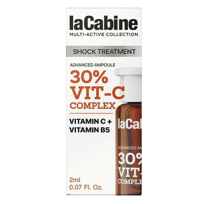 Ampolla 30% Vitamina c + Vitamina B5 Advanced 2 ml - La Cabine - 1