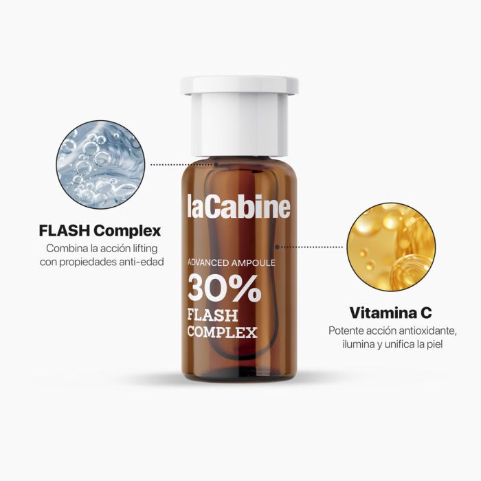 Ampolla Advanced 30% Flah Complex + Vitamina c 2 ml - La Cabine - 2
