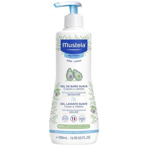 Gel de Baño Suave para Bebés - Mustela - 1