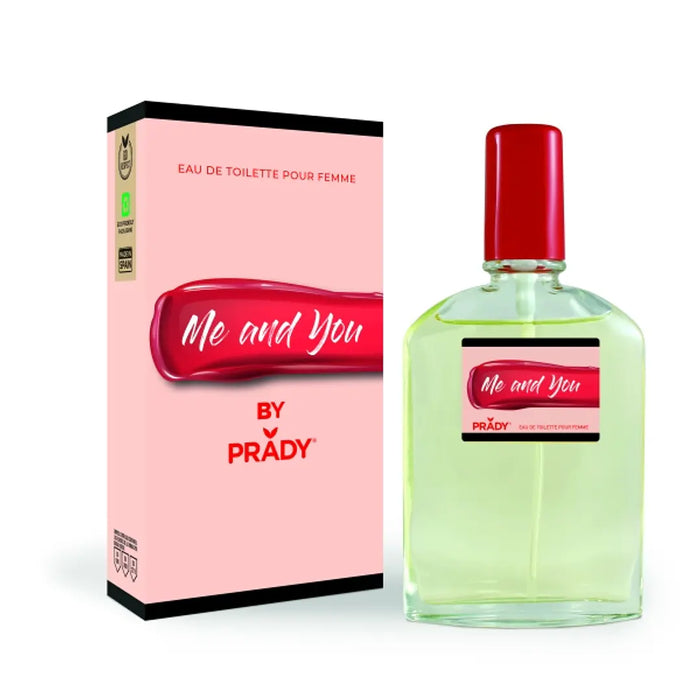 Eau de Toilette Me and You - 90ml - Prady - 1