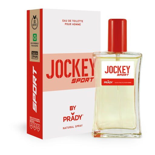 Colonia Jockey Sport Homme Rojo y Blanco 90 ml - Prady - 1
