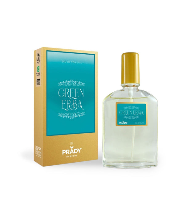 Eau de Toilette  Green Erba 100ml - Prady - 1