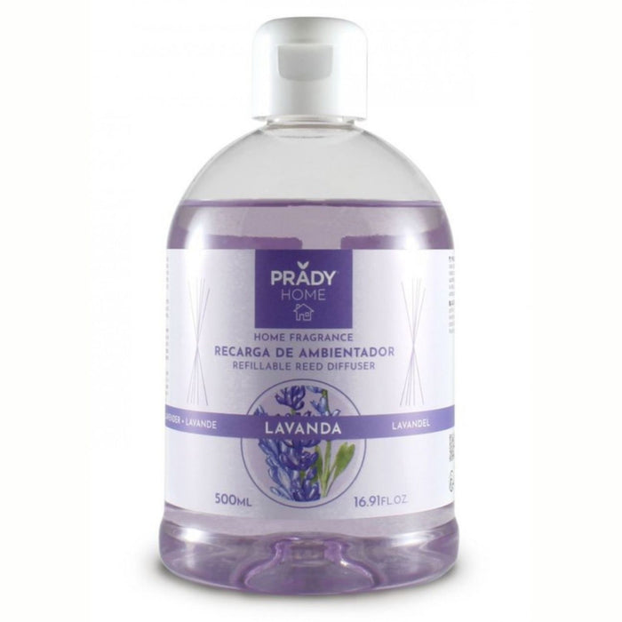 Recambio Mikado 500 ml | Ambientador en Formato Ahorro para Difusores con Varillas - Prady - 1