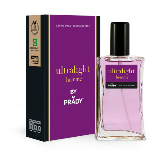 Eau de Toilette Ultralight para Hombres 90ml - Prady - 1