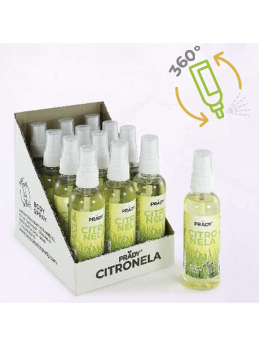 Body Spray Citronela – 100ml – Refrescante Natural Antimosquitos - Prady - 1