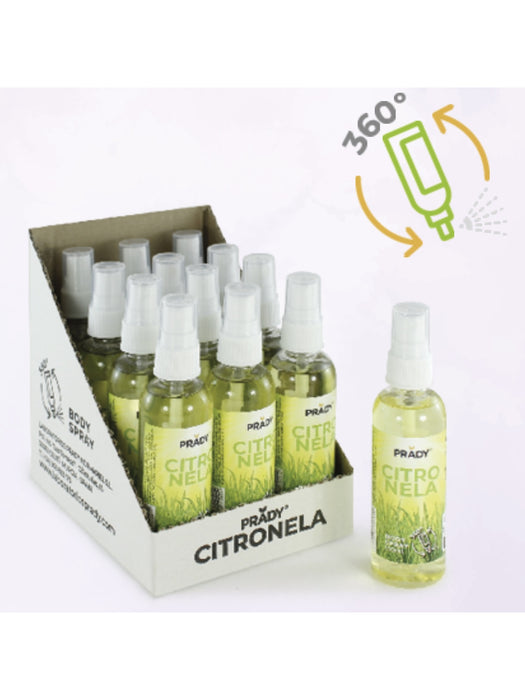 Body Spray Citronela – 100ml – Refrescante Natural Antimosquitos - Prady - 1
