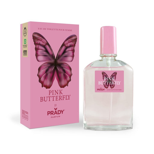 Eau de Toilette Mujer Pink Butterfly – Prady | Aroma Floral, Dulce y Juvenil - Prady - 1