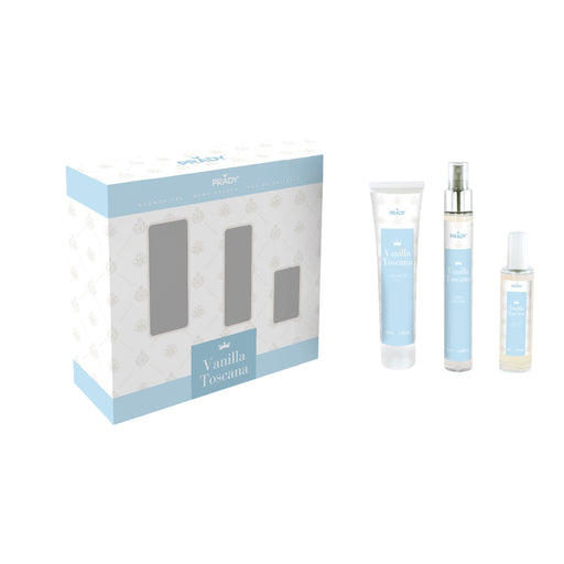Set Vanilla Toscana – Eau de Toilette, Body Splash y Body Lotion – 225 ml – Prady - Prady - 1
