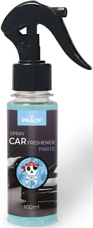 Ambientador de Coche en Spray – 100 ml – Prady | 7 Aromas Frescos y Duraderos - Prady : Pirate - 1
