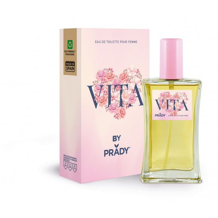 Eau de Toilette Vita – 100 ml – Prady | Fragancia Cítrica, Vital y Ligera para Mujer - Prady - 1