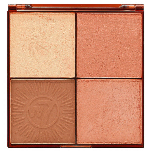 Paleta de Rostro Bronze Brilliance Bronze & Glow Palette - W7 - 1