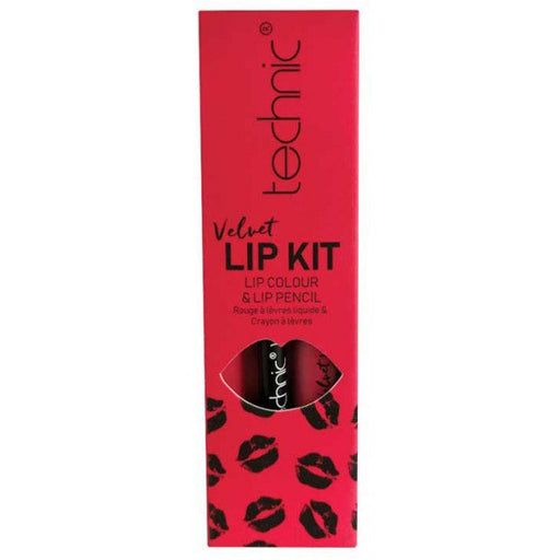 Velvet Lip Kit Perfilador de Labios + Labial Líquido - Technic Cosmetics - 1