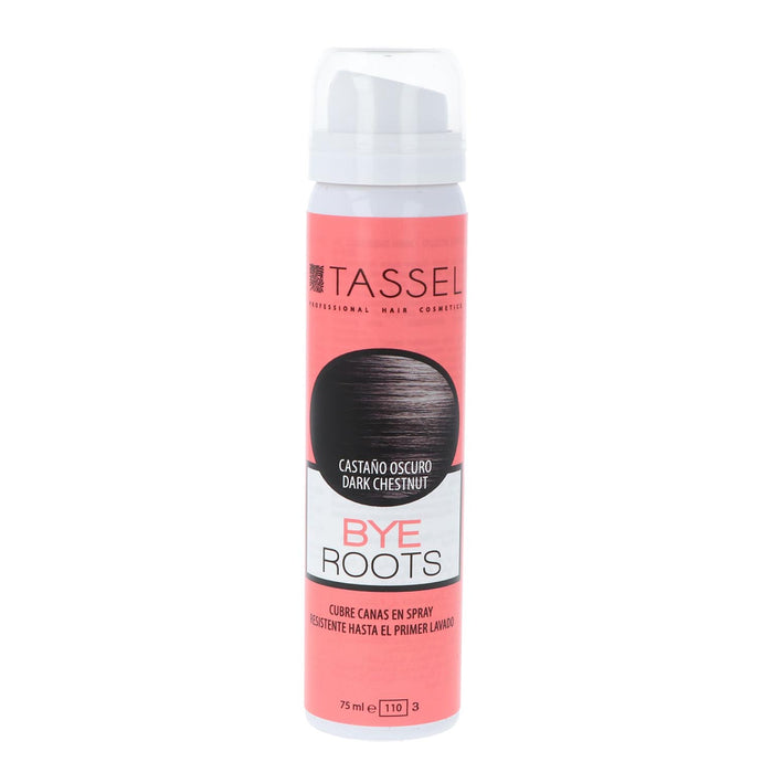 Spray Cubrecanas Bye Roots - Tassel : Castaño Oscuro - 1
