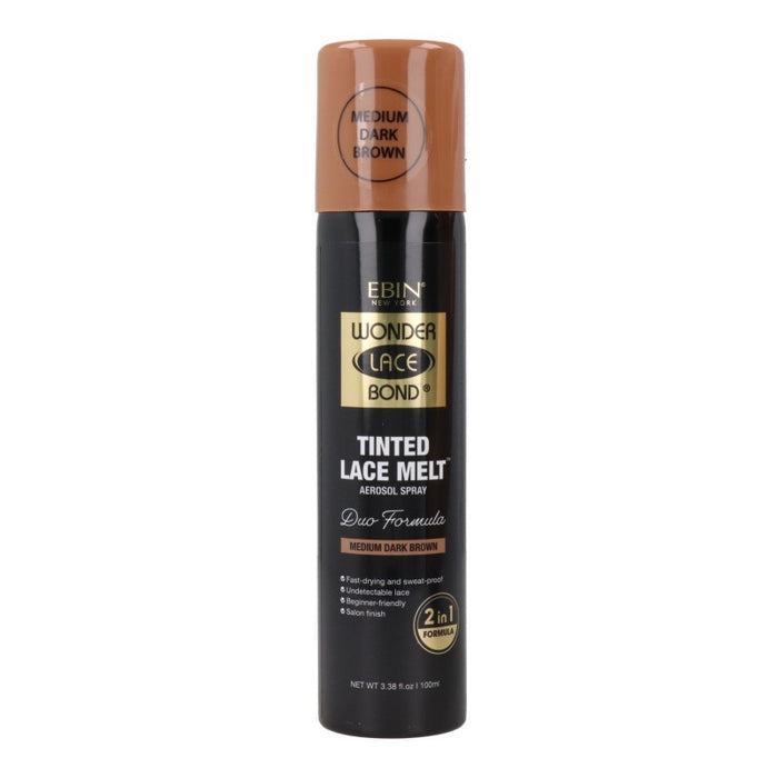 Tinted Lace Aerosol Spray 100 ml - Ebin New York : Medium Dark Brown - 1
