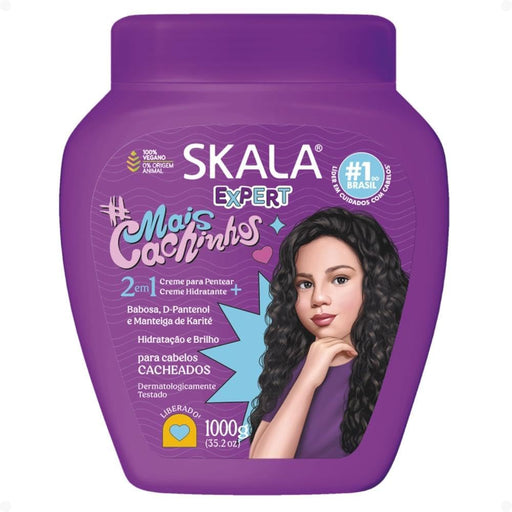 Crema Acondicionadora Mais Cachinhos 1000ml - Skala - 1