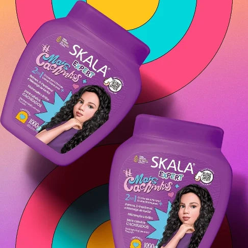 Crema Acondicionadora Mais Cachinhos 1000ml - Skala - 2