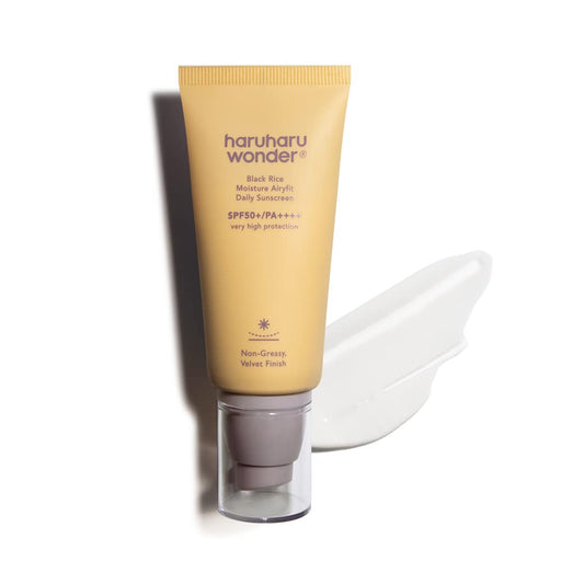 Black Rice Moisture Airyfit Daily Sunscreen - Unscented - 50 ml - Haruharu Wonder - 1