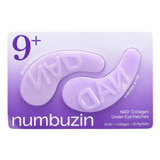 No.9 NAD Collagen Under Eye Patches - 5 pares - 8 g por par - Numbuzin - 1