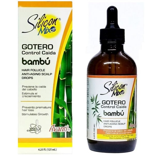 Gotero Bambú Anticaída 125ml - Silicon Mix - 1