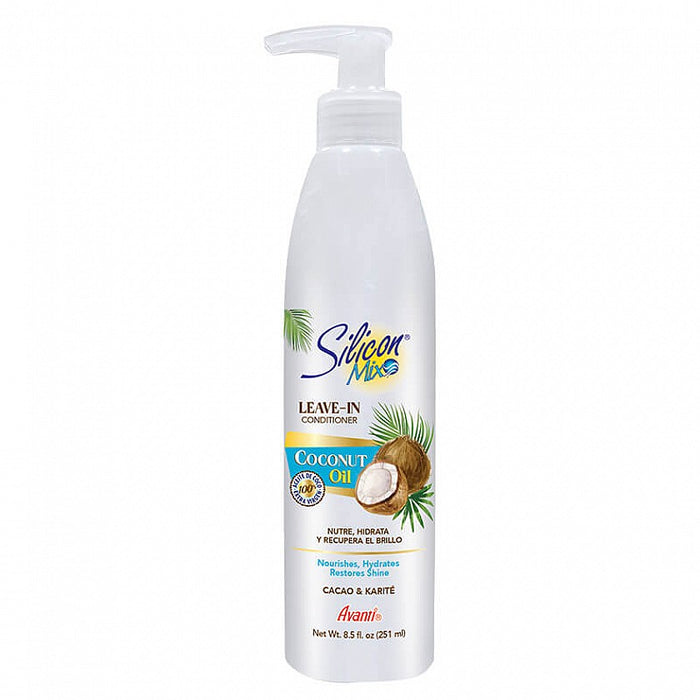 Leave In Acondicionador sin Aclarado Aceite de Coco - 251ml - Silicon Mix - 1